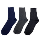 ビジネスハーフソックス（リブ）