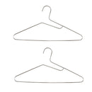 肩から掛けやすいステンレスハンガー（２本）