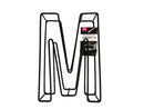アイアンアルファベット（Ｍ）