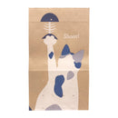 紙製水切りゴミ袋（ポップアップ、ネコ柄、１５枚）