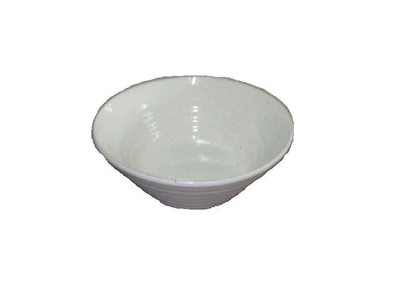 小鉢（白雪、喜窯、約φ１３．５×Ｈ５ｃｍ）