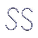 アルミニウムＳ字フック、２個