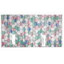 目隠しシート、モザイク柄