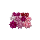 チェック柄ラッピングリボン（ピンク）