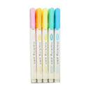 マーキングペン５Ｐセット　パステルカラー
