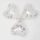 コンフェッティバルーン、３個（ハート型）