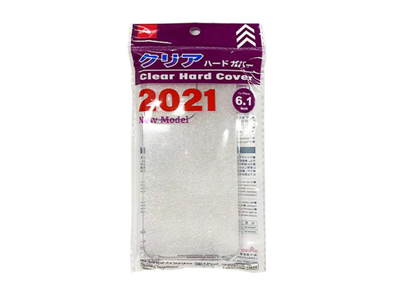 クリアハードカバ－（アイフォ－ン用、２０２１年版 ６．１イン