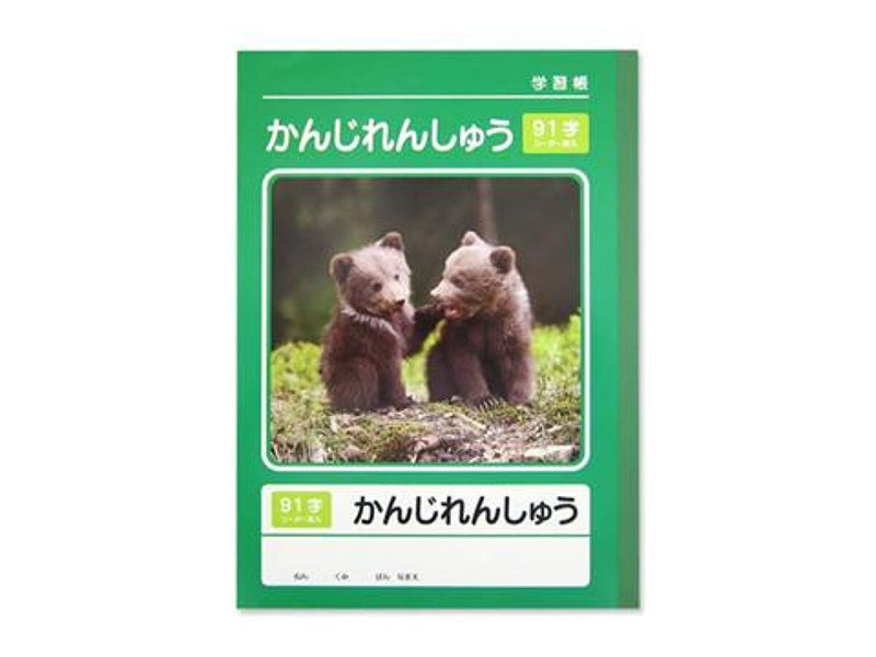 学習帳（かんじれんしゅう、９１字、４０枚）