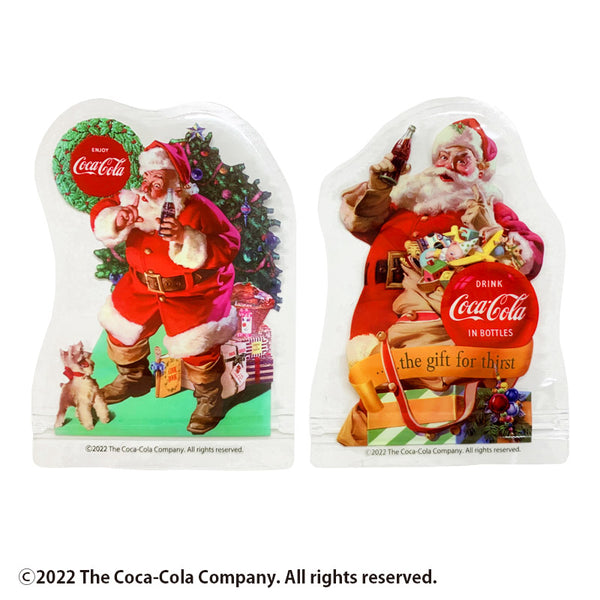 ジップバッグ（コカ・コーラ、クリスマス、CC、レトロサンタ