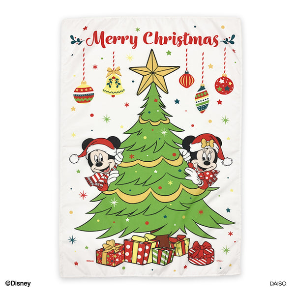 【いいね不要】Xmasファイバーツリー45cm回転式 ミッキー クリスマスツリー ファブリックツリー、40cm×60cm、クリスマスCC（ミッキー