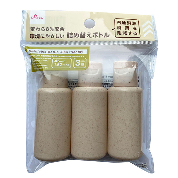 詰め替えボトル（３個、４５ｍＬ） - ダイソーネットストア