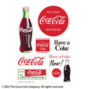 クリアステッカー（コカ・コーラ、ＡＳ２、Ａ）