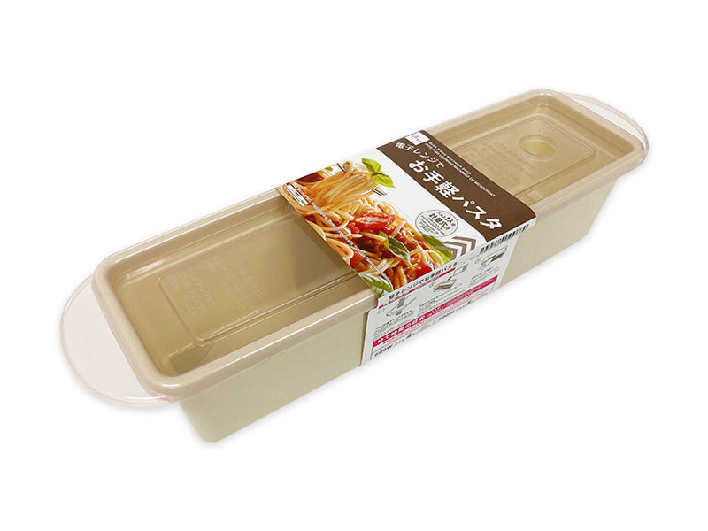 電子レンジでお手軽パスタ