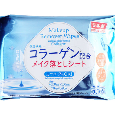 メイク落としシート（コラーゲン、３５枚）