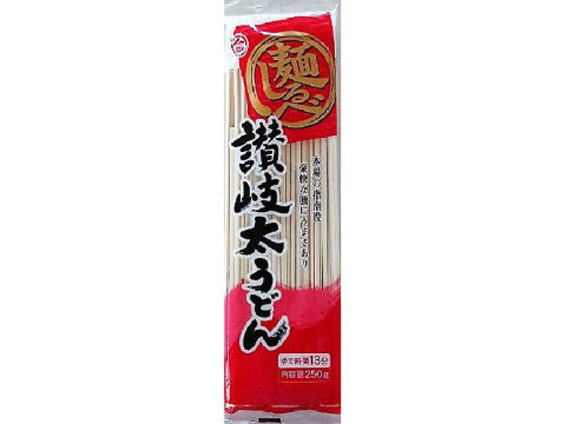 マルキン 麺しるべ讃岐太うどん ２５０ｇ