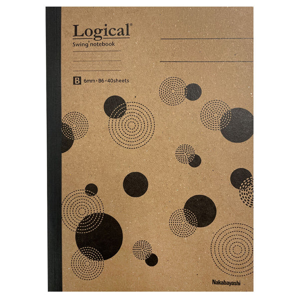 ロジカルノート ロジカルクラフトノートB6 B罫 - 100均 通販 ダイソーネットストア