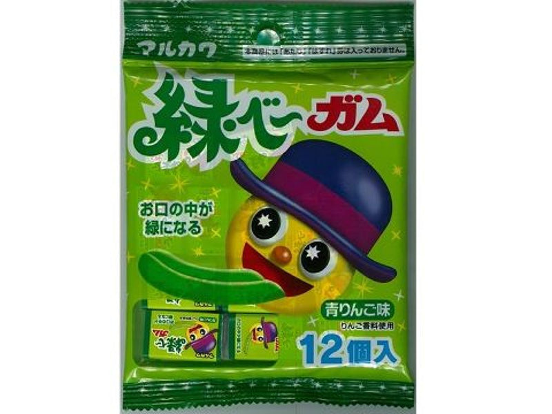 丸川製菓 緑ベーガム １２個入