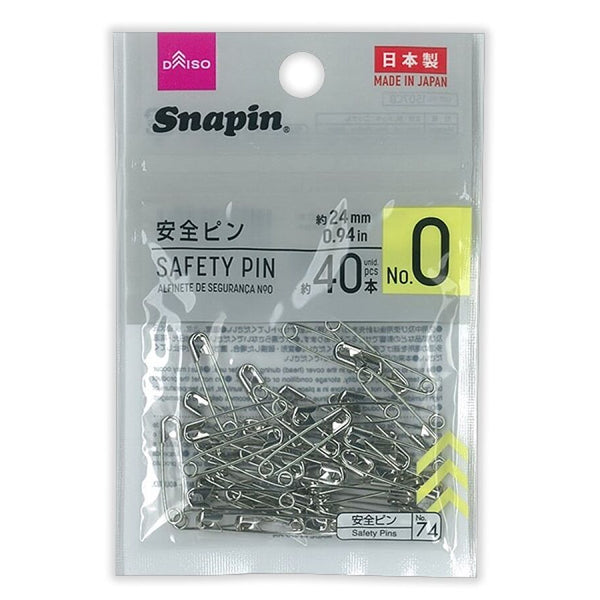 安全ピン（0号、24mm、40本） - 100均 通販 ダイソーネット