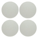 洗濯機用ガタゴト防音マット　４個入　ホワイト