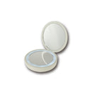 枠が光るＬＥＤ付コンパクトミラー　ラウンド