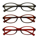 老眼鏡（オーバル、＋２．０）