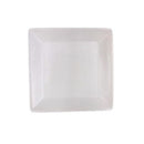 モノトーン角皿（白）