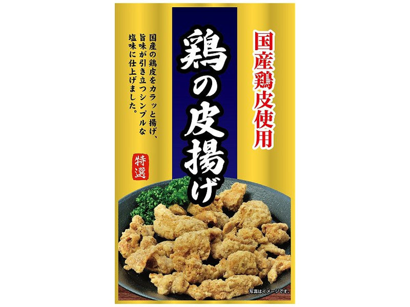 上野珍味 鶏の皮揚げ ９ｇ
