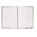 拡大鏡付コンパクト三面鏡スタンド式