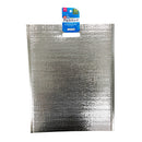 持ち手穴付　保温保冷アルミバッグ　Ｌサイズ　２枚組