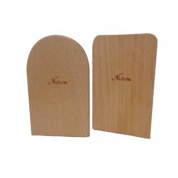 船長フィギュア付き木製ブックエンド 船長フィギュア付き木製ブック