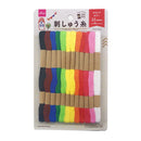 刺しゅう糸　ビビッドカラー（１２束）