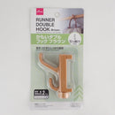 ダブルかもいフックブラウン　Ｎｏ．２６