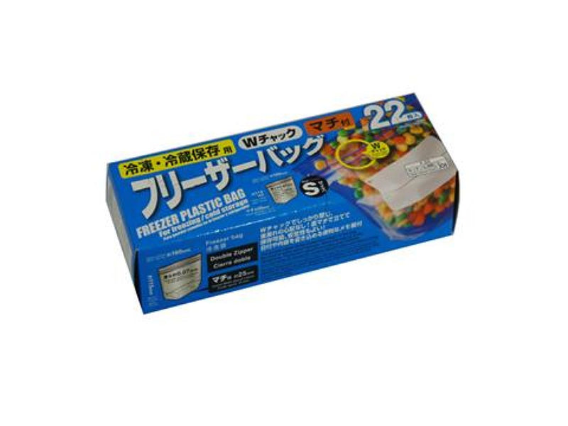 Ｗチャックマチ付フリーザバックＳ ２２枚入