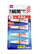 強力瞬間接着剤ミニ　多用途　４Ｐ