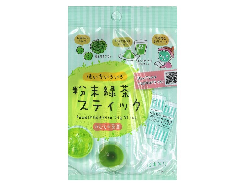 野村産業 粉末緑茶スティック ６ｇ（０．５ｇｘ１２本）