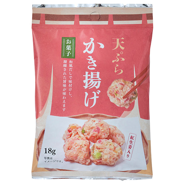 タクマ食品 天ぷら かき揚げ紅生姜入り １８ｇ - ダイソーネットストア【公式】