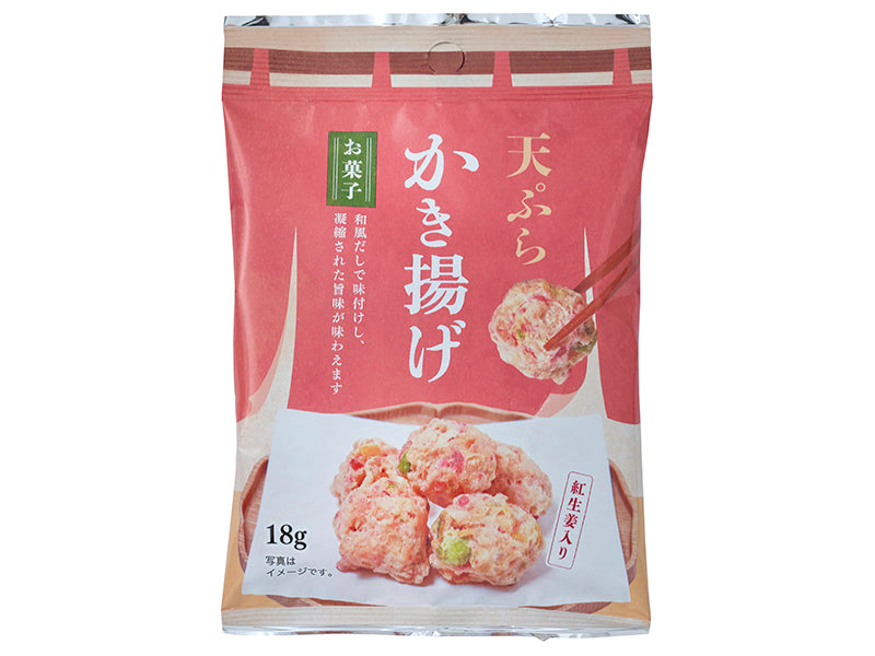 タクマ食品 天ぷら かき揚げ紅生姜入り １８ｇ
