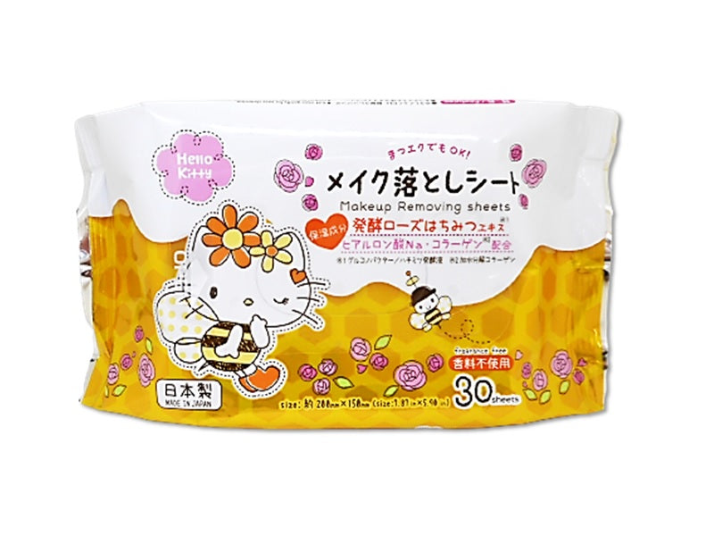 メイク落としシートハローキティ30枚