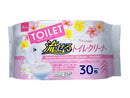流せるトイレクリーナー（３０枚、プルメリア）