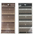 フレーズシール　モノクロ／ラテカラー