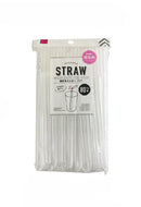 曲がるストロー（クリア、８０本、透明袋入）