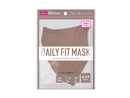 ＤＡＩＬＹ　ＦＩＴ　ＭＡＳＫ　立体　ふつうサイズ　４枚　モカブラウン