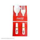 メラミンスプーンフォークセット（コカ・コーラ、ＬＥＣＣ、Ｂ）