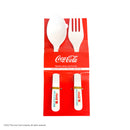 メラミンスプーンフォークセット（コカ・コーラ、ＬＥＣＣ、Ａ）