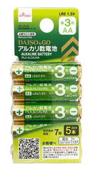 ＤＡＩＳＯ＆ＧＯ　アルカリ乾電池単３型５本入り