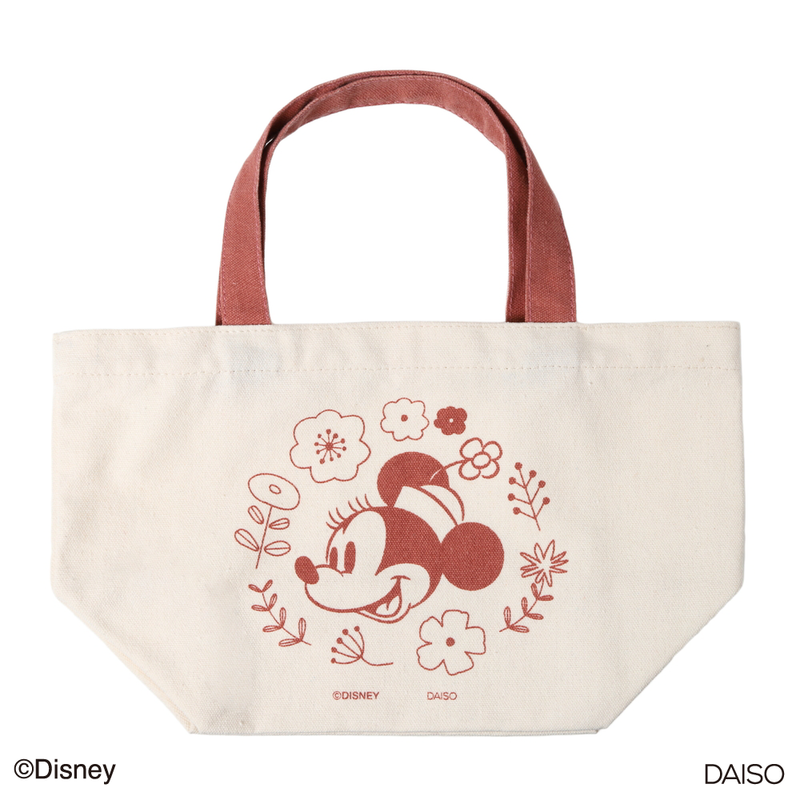 DAISO ミニーマウス ショッピングバッグ-