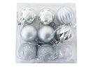 クリスマスボール（３ｃｍ、銀色、９個）