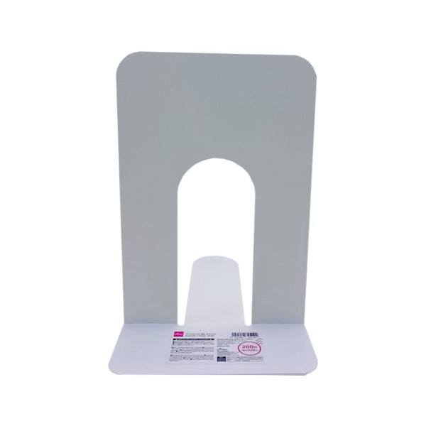 （まとめ）TANOSEE ブックエンド T型 大 ライトグレー 20組 (まとめ) TANOSEE ブックエンド T型 大 ライトグレー 1組（2