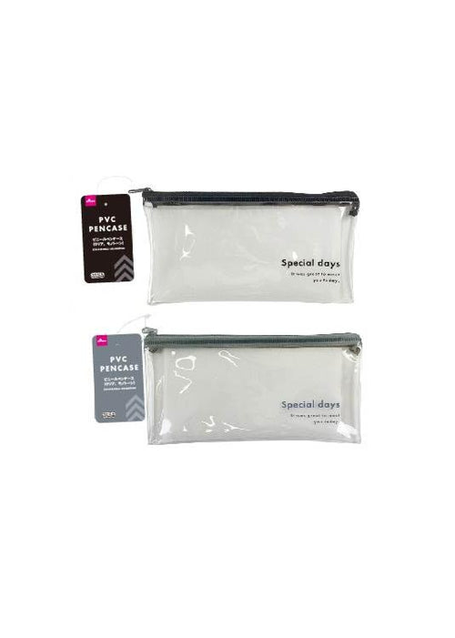 ビニールペンケース （クリア、モノトーン） - 100均 通販 ダイソー