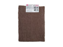 大判バスタオル（吸水速乾、ブラウン）